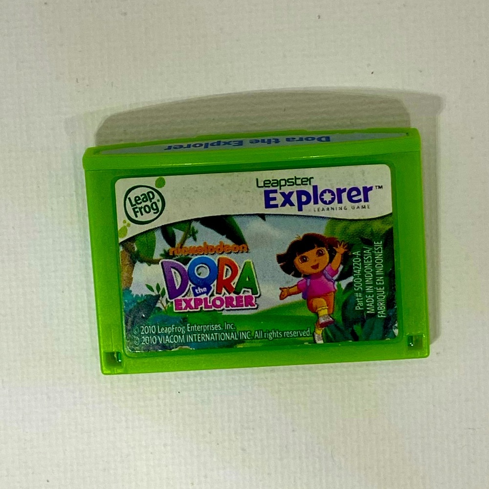 Leap Frog Pad Leapster Explorer Learning Game Dora the Explorer Nickelodeon L04